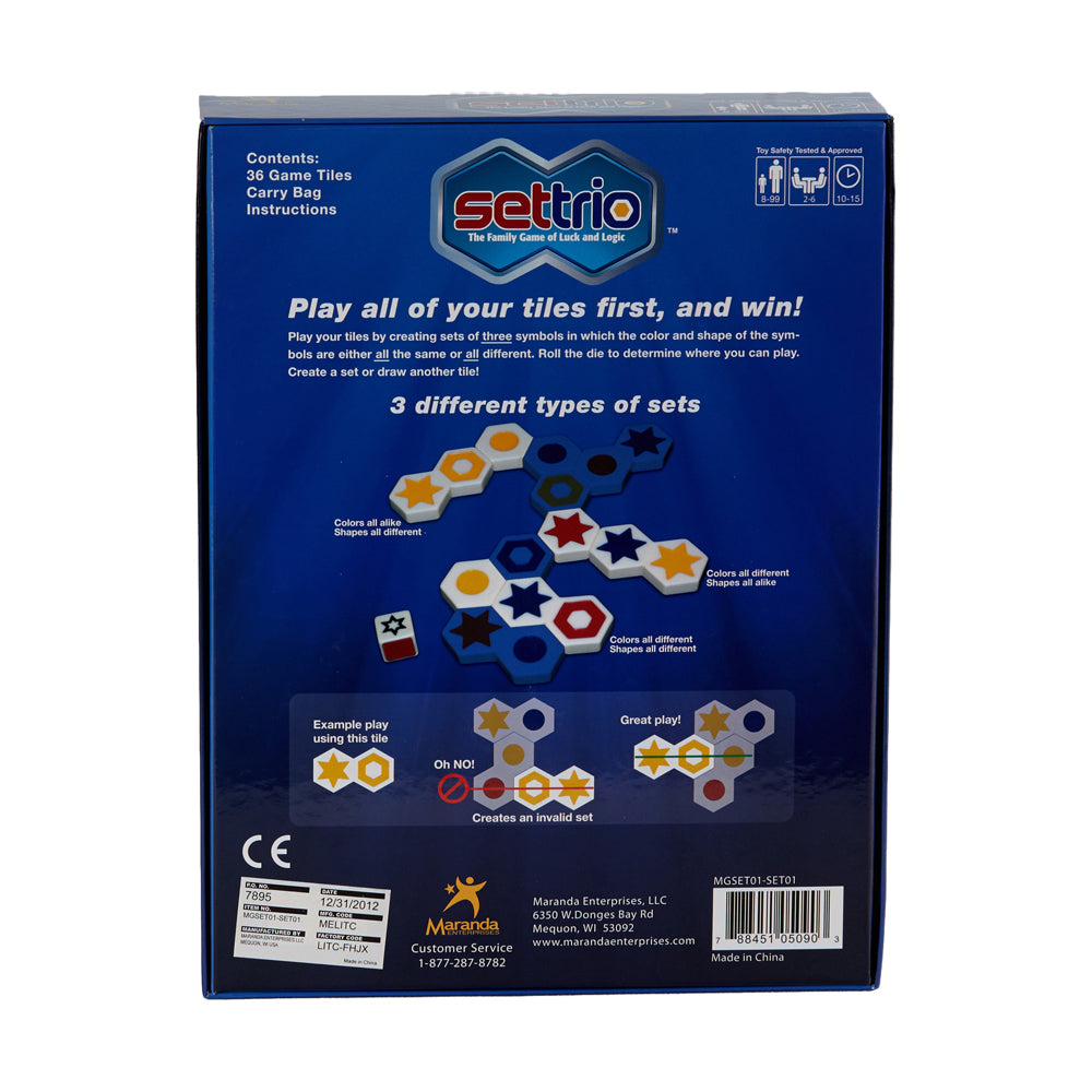 Alternative view of Settrio Tile Matching Strategy Game by University Games