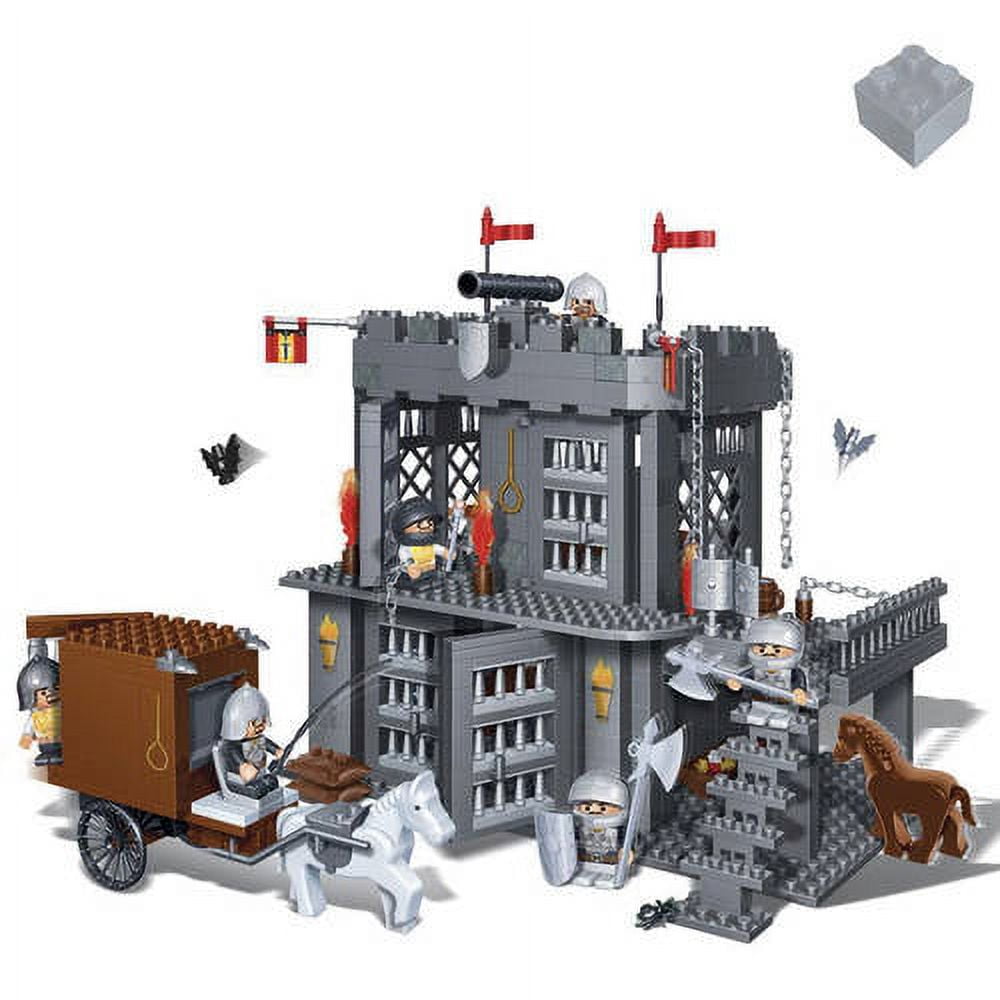 BanBao Castle Series Medieval Prison Building Set - 705 Pieces