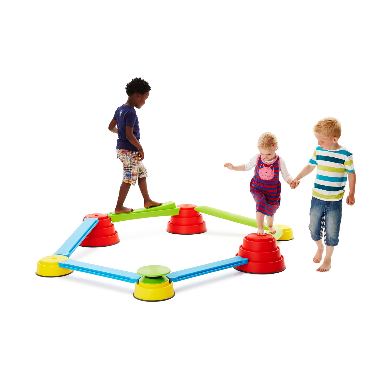 Alternative view of GONGE Build Balance Intermediate Set - Indoor/Outdoor Coordination Game
