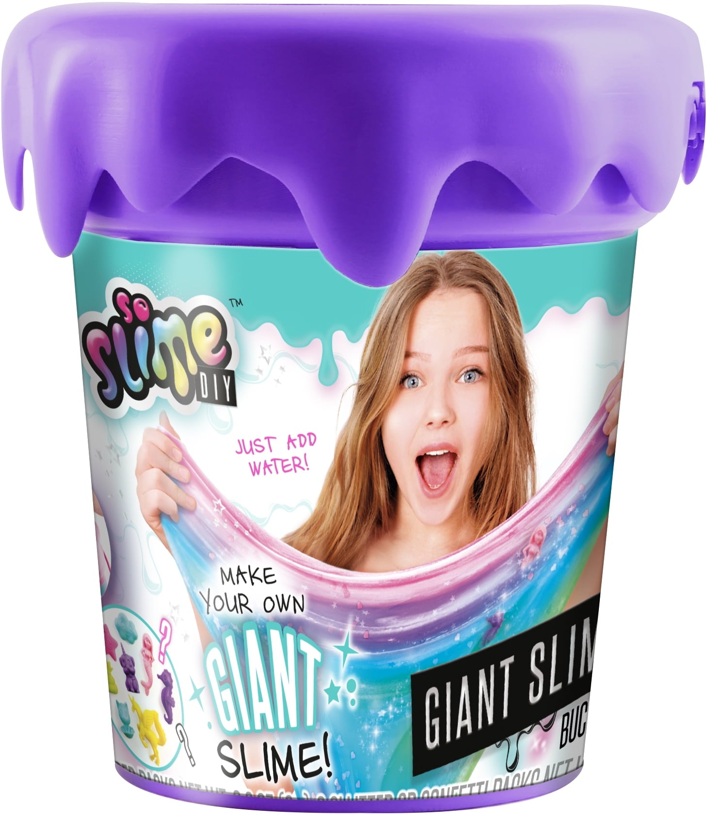 So Slime DIY Giant Slime Bucket - Vibrant Purple