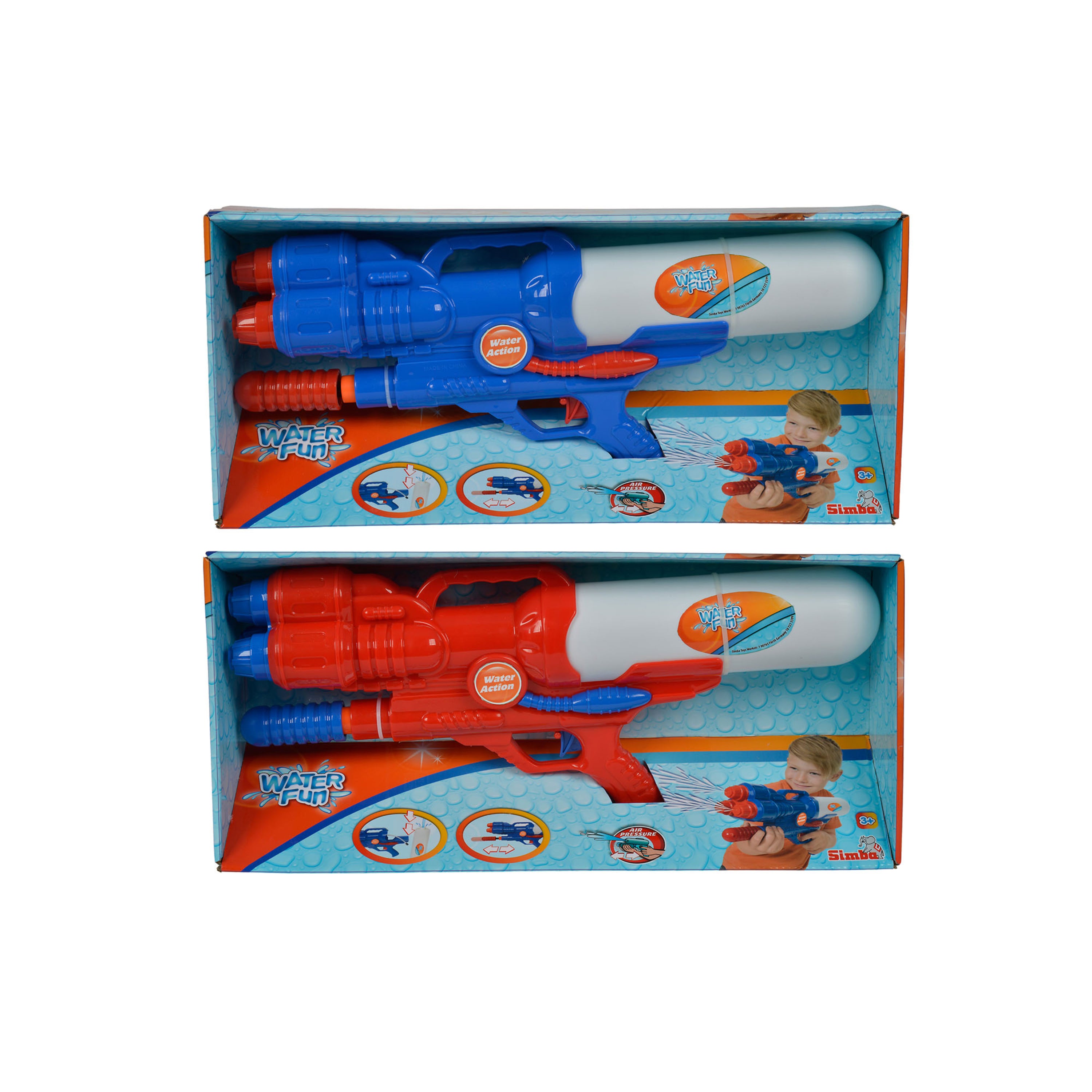 Simba Toys WF XL 46 Water Blaster - Triple Jet Action