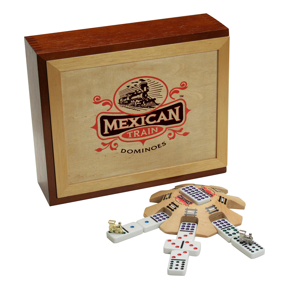 Alternative view of Mexican Train Dominoes Classic Family Game Set