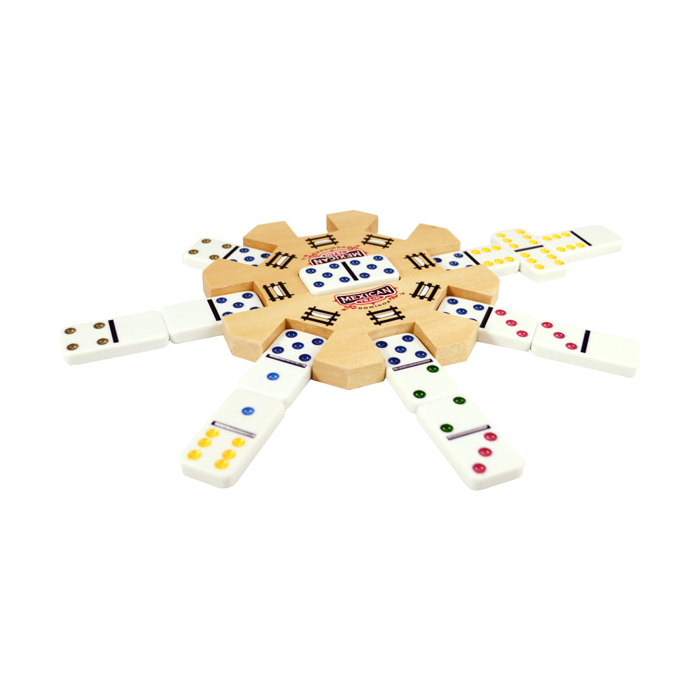 Mexican Train Dominoes Classic Family Game Set - Image 3