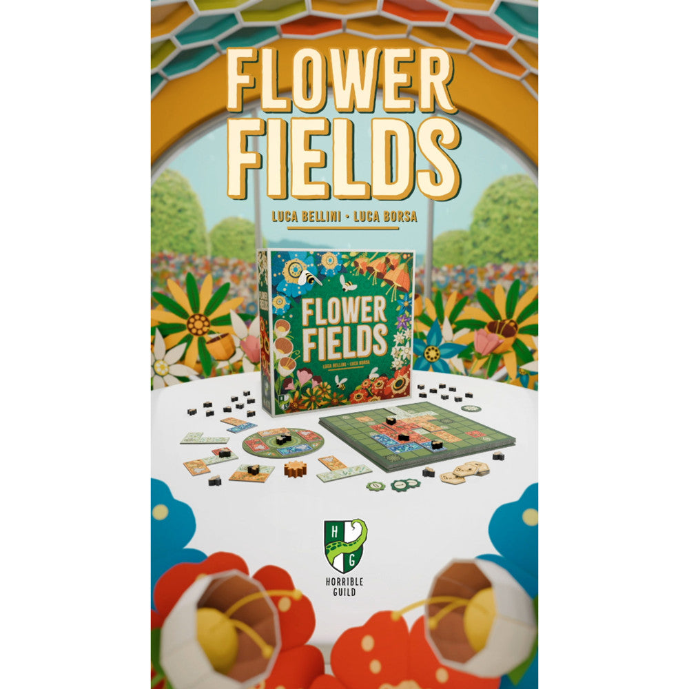Horrible Guild: Flower Fields - Tile Placement Board Game for Ages 8+ - Image 6