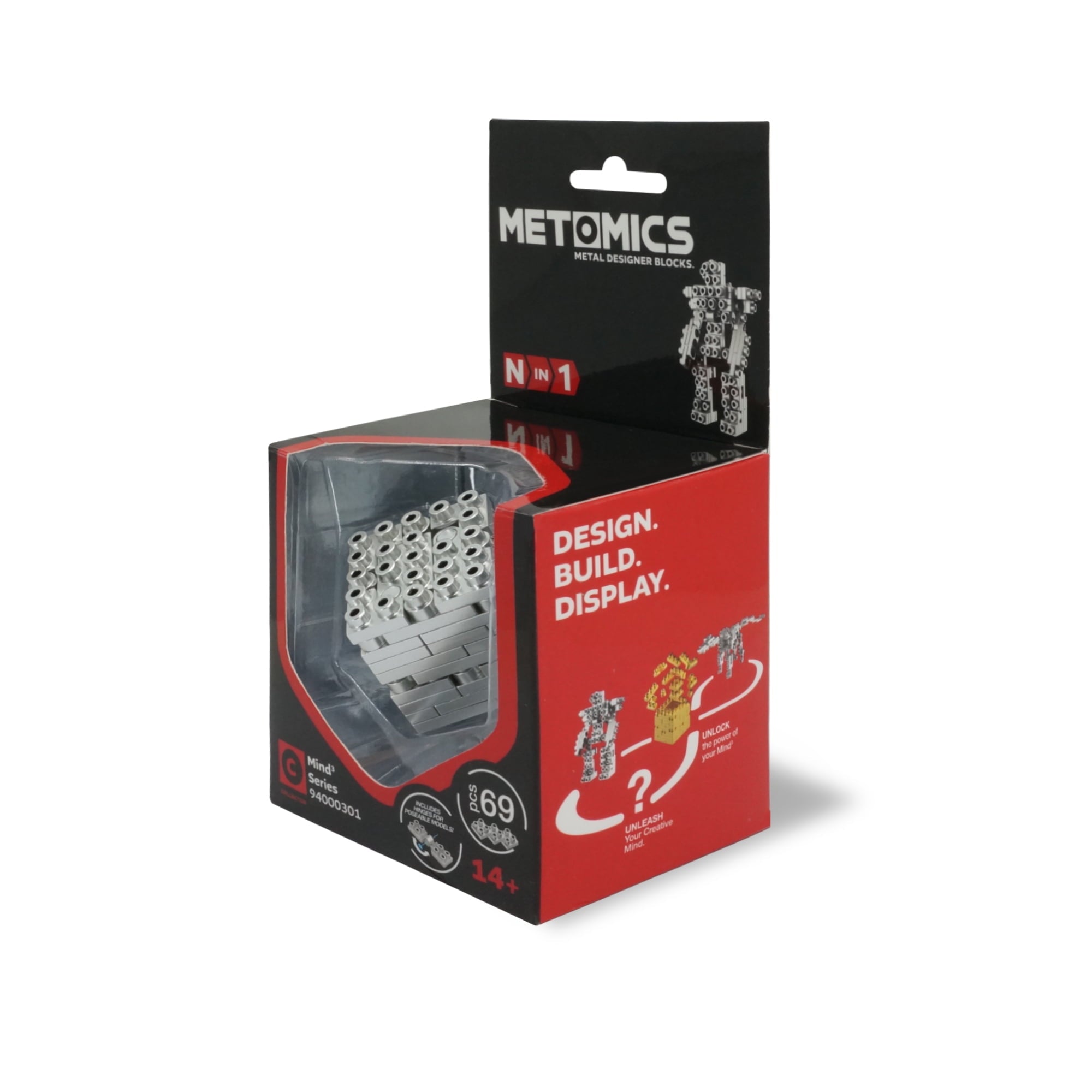 Metomics Mind3 Sleek Space Silver Cube Set - Precision Engineered Puzzle - Image 2