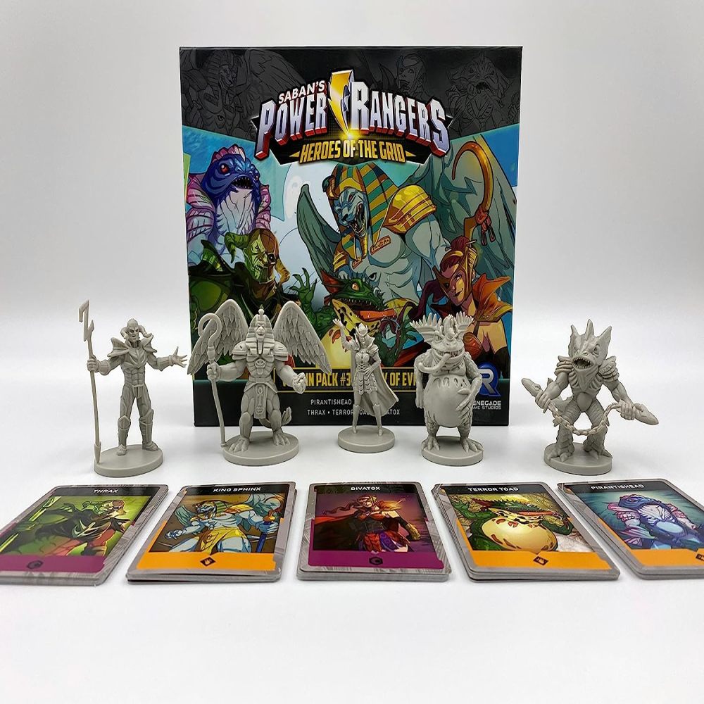 Power Rangers: Heroes of the Grid Villain Pack #3 Legacy of Evil Expansion Set - Image 2