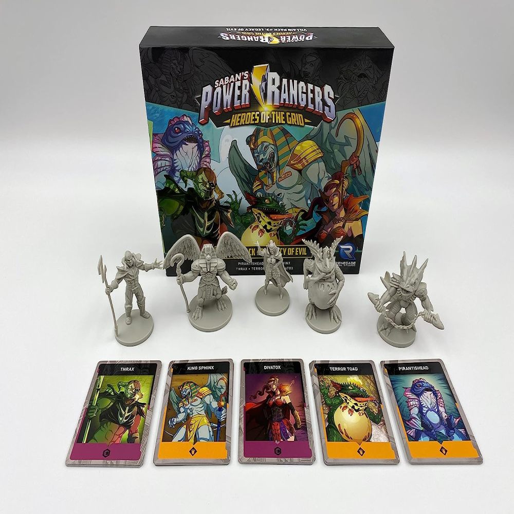 Power Rangers: Heroes of the Grid Villain Pack #3 Legacy of Evil Expansion Set - Image 3