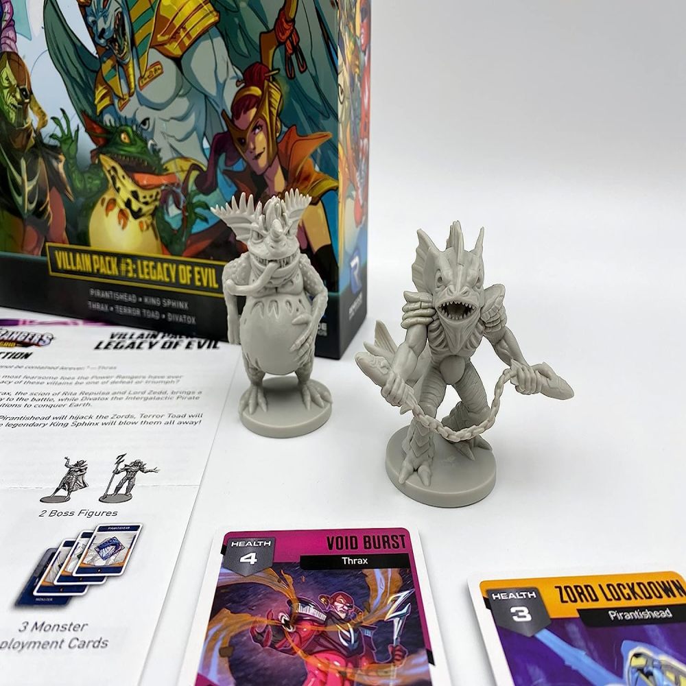 Power Rangers: Heroes of the Grid Villain Pack #3 Legacy of Evil Expansion Set - Image 6