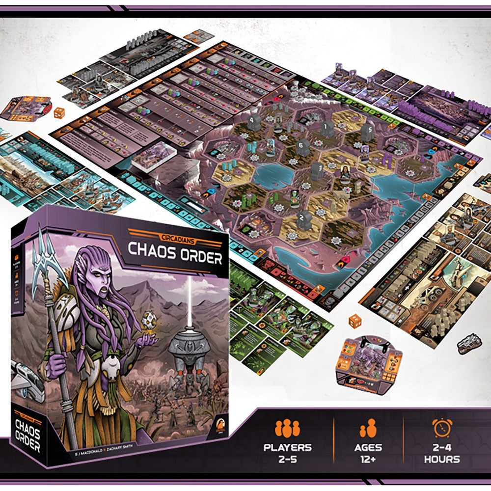 Circadians: Chaos Order Advanced Strategy Board Game - Image 2