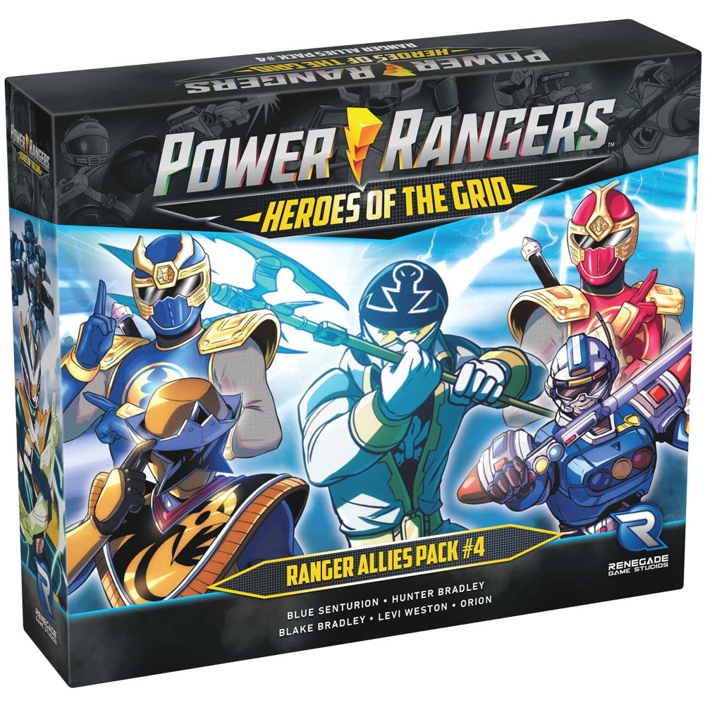 Renegade Game Studios Power Rangers: Heroes Of The Grid Allies Pack #4