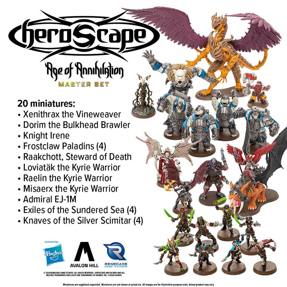 Alternative view of Renegade Game Studios: Heroscape - Age of Annihilation Master Set