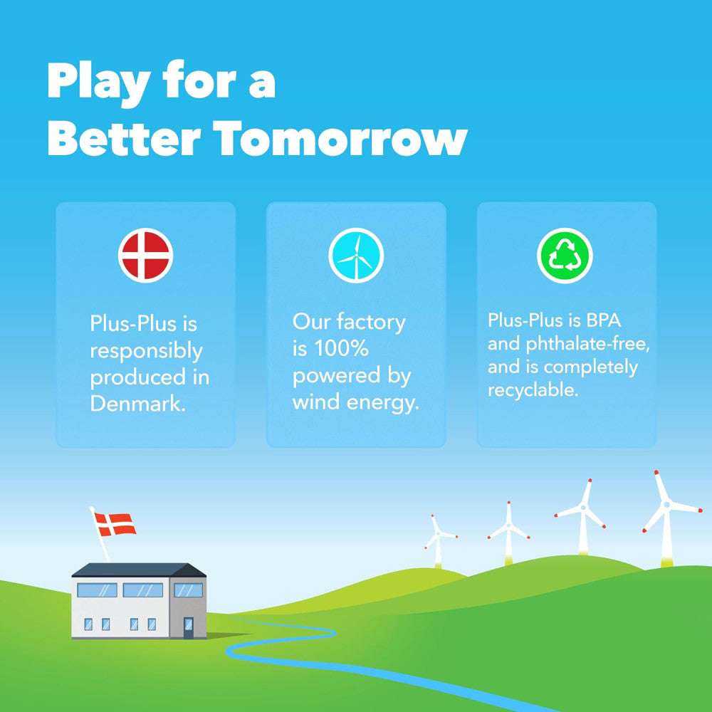 Plus-Plus Puzzle by Number Puppy - 500 Piece Construction Set for Kids Ages 5+ - Image 6