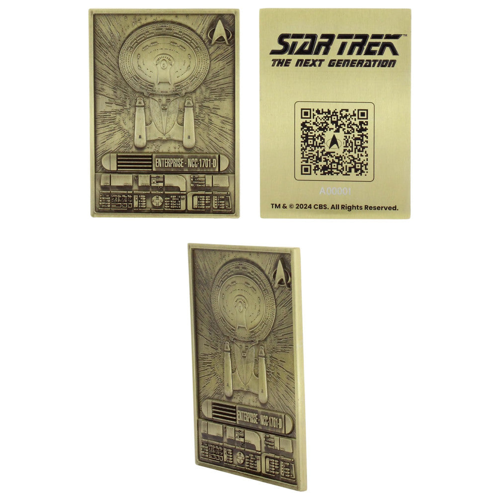 Alternative view of Exquisite Gaming Star Trek Digiplate Collector's Set - Metallic Collectible Cards