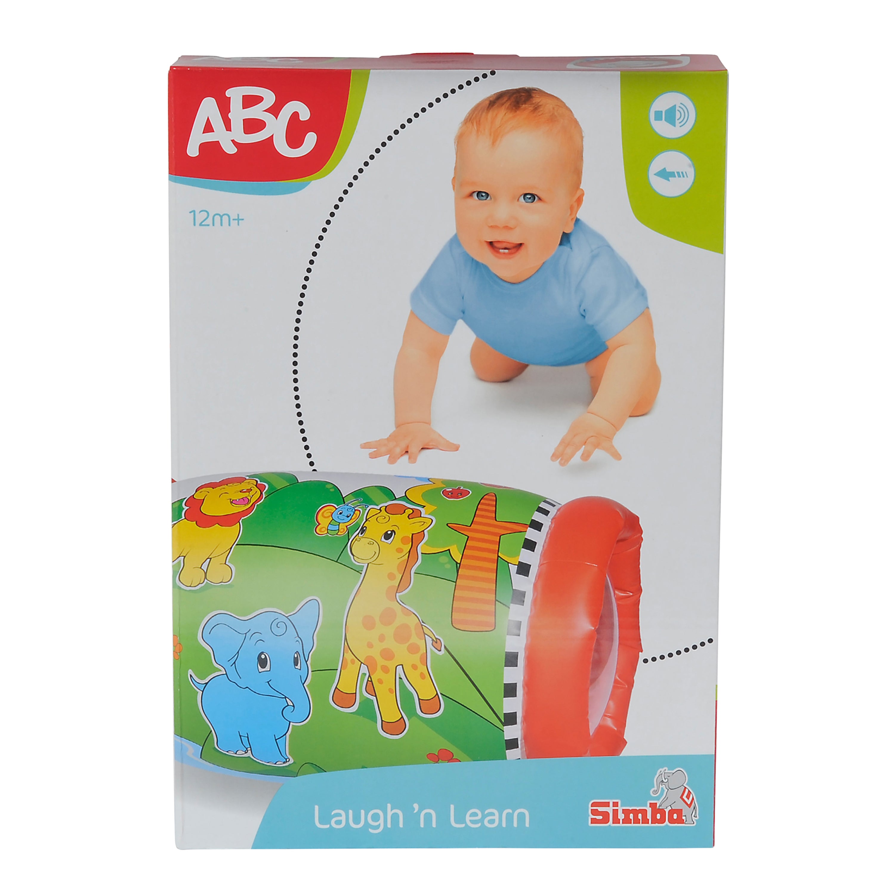 Alternative view of Simba ABC - Roll and Crawling Toy with Animal Prints