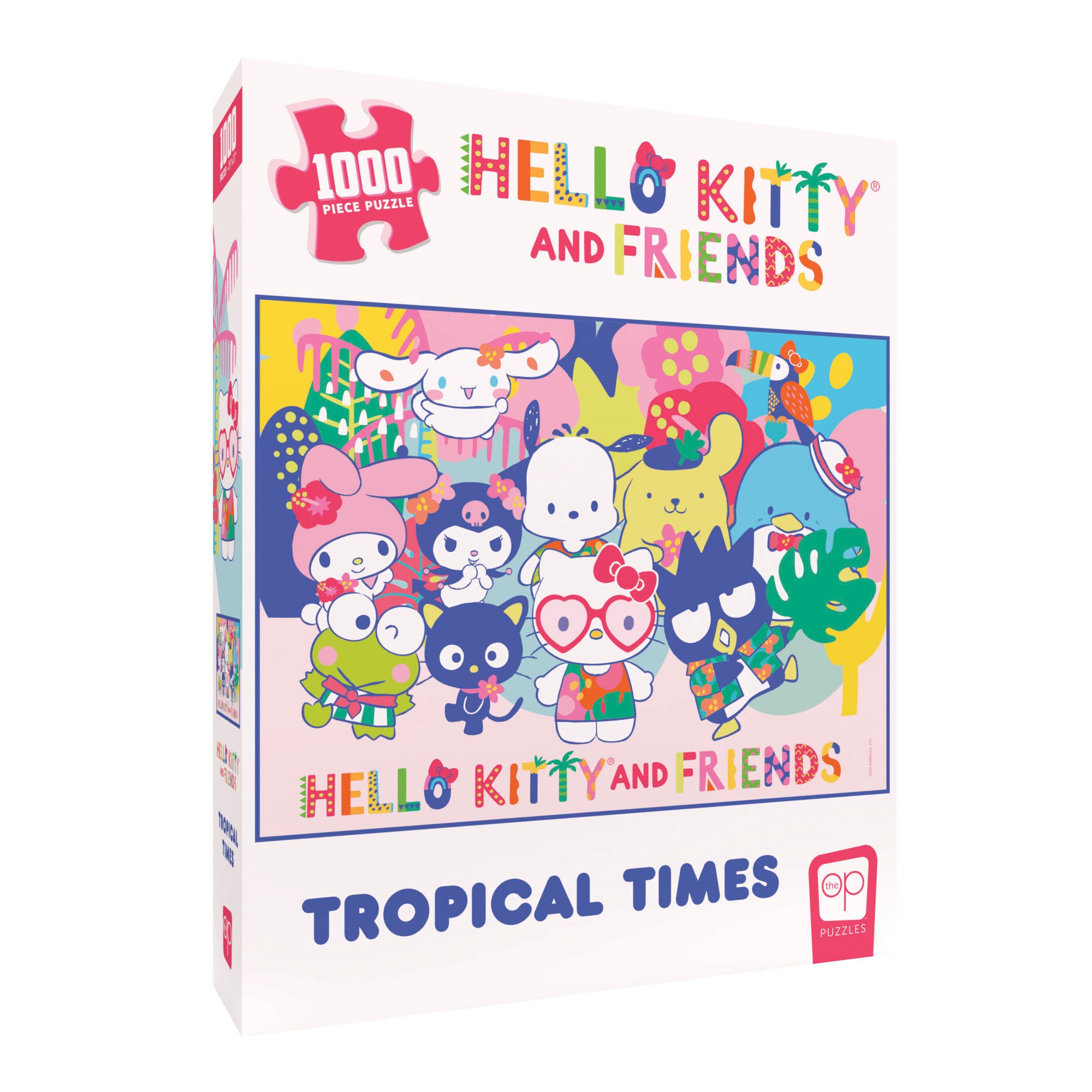 Alternative view of USAopoly Hello Kitty and Friends Tropical Times Jigsaw Puzzle - 1000 pc