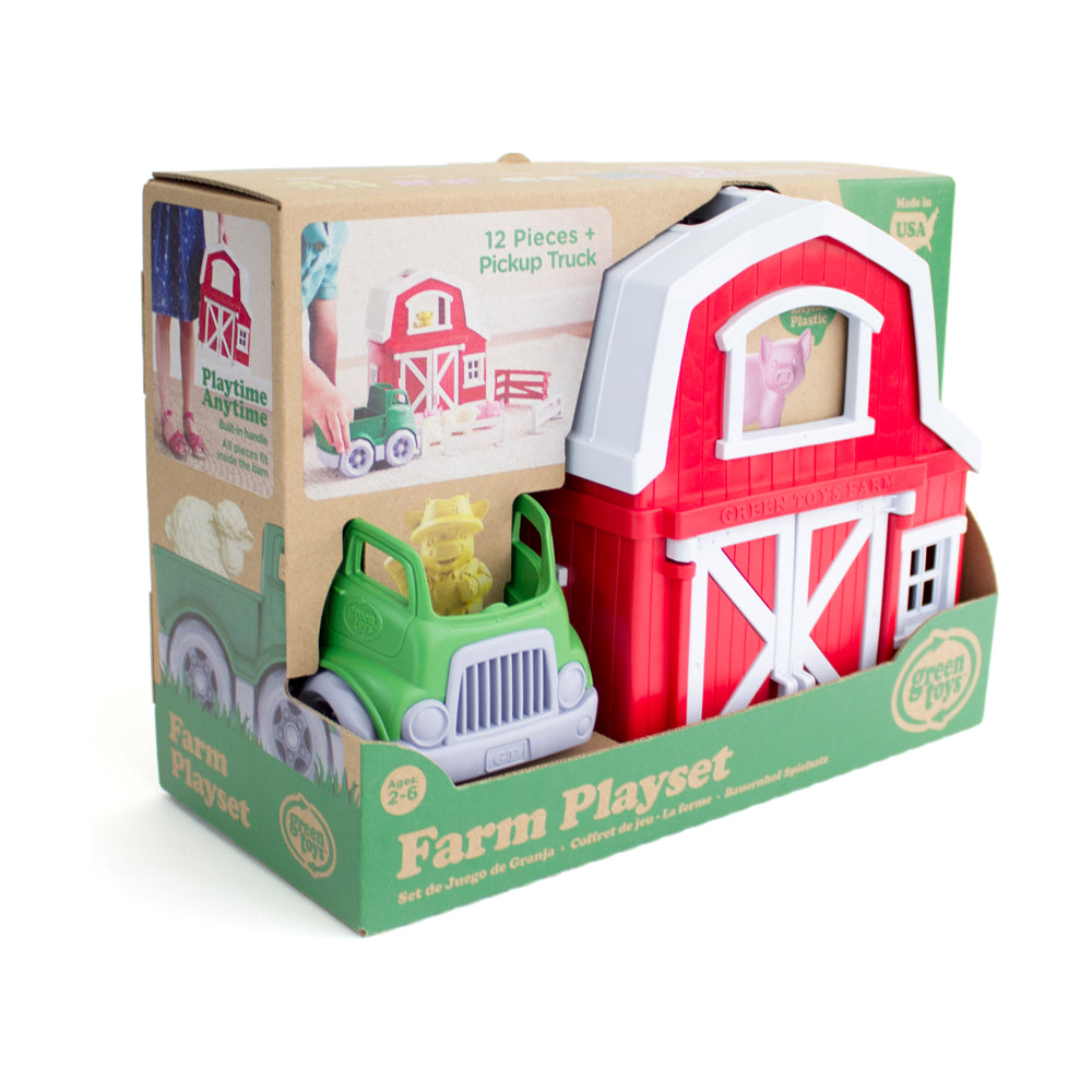 Alternative view of Green Toys Eco-Friendly Farm Playset with Recycled Plastic