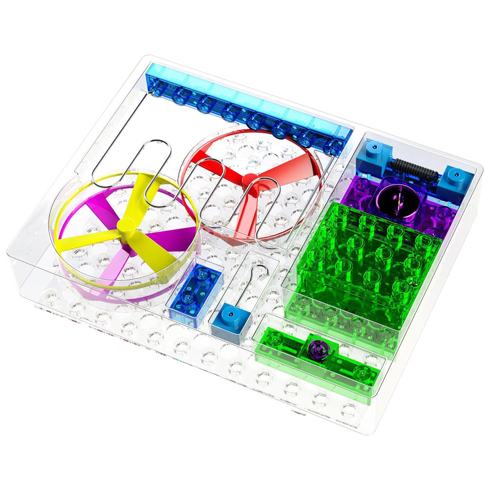 E-Blox Circuit Blox - Fan Launch Wire Maze Challenge - STEM Building Kit for Kids Ages 5+ - Image 4
