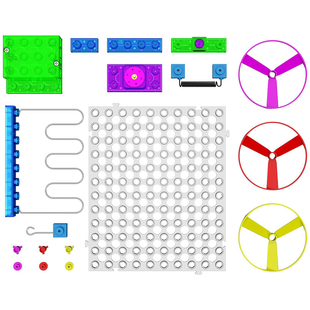 E-Blox Circuit Blox - Fan Launch Wire Maze Challenge - STEM Building Kit for Kids Ages 5+ - Image 5