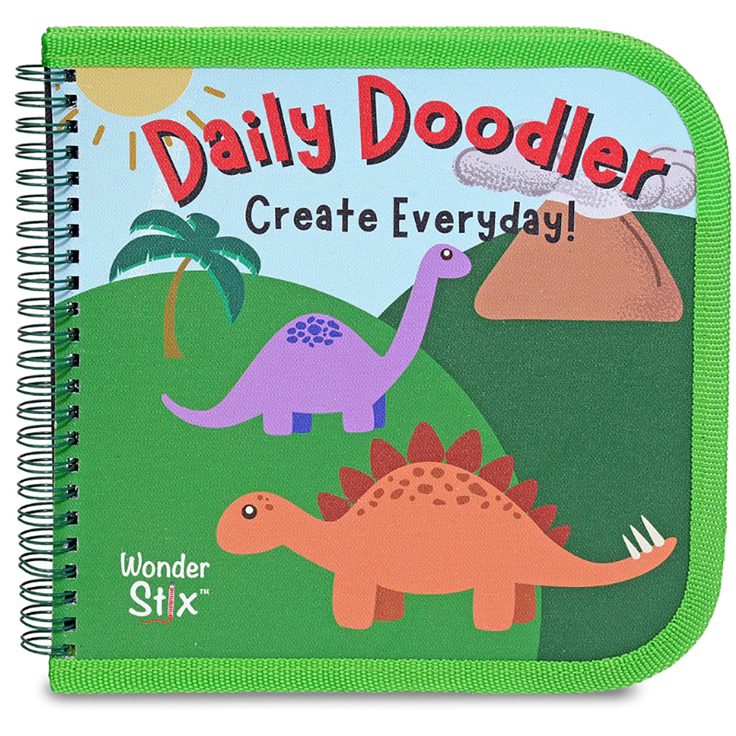 Alternative view of The Pencil Grip Daily Doodler Dino-Themed Reusable Activity Book with Wonder Stix