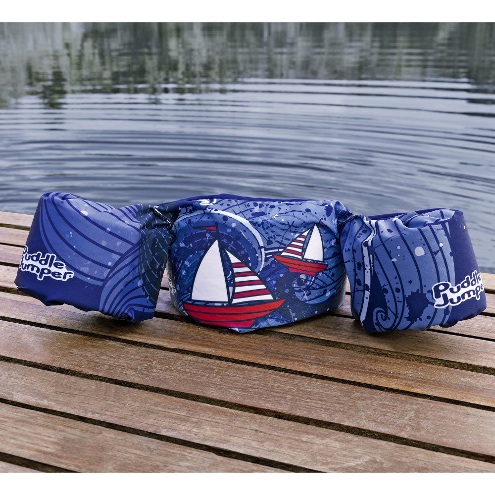 Alternative view of Puddle Jumper Kids' Sailboat Series Deluxe Life Vest - 33-55 lbs