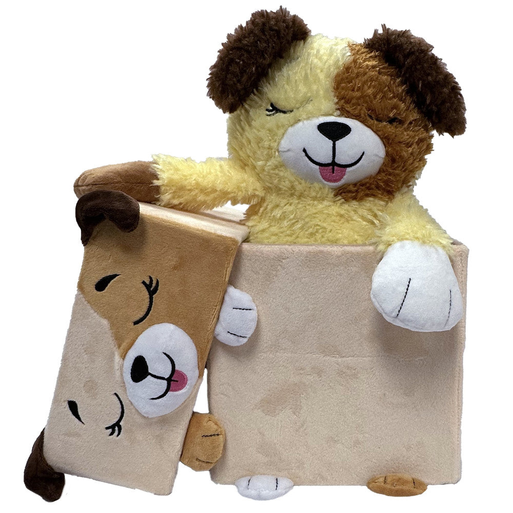 Alternative view of Happy Nappers Adorable Storables 15 inch Plush Dog - Tan & Brown