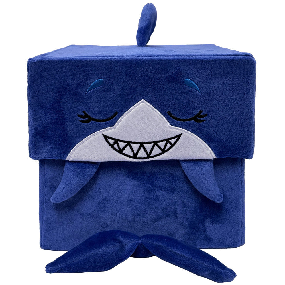 Happy Nappers Adorable Storables 15-inch Plush Shark - Blue & White