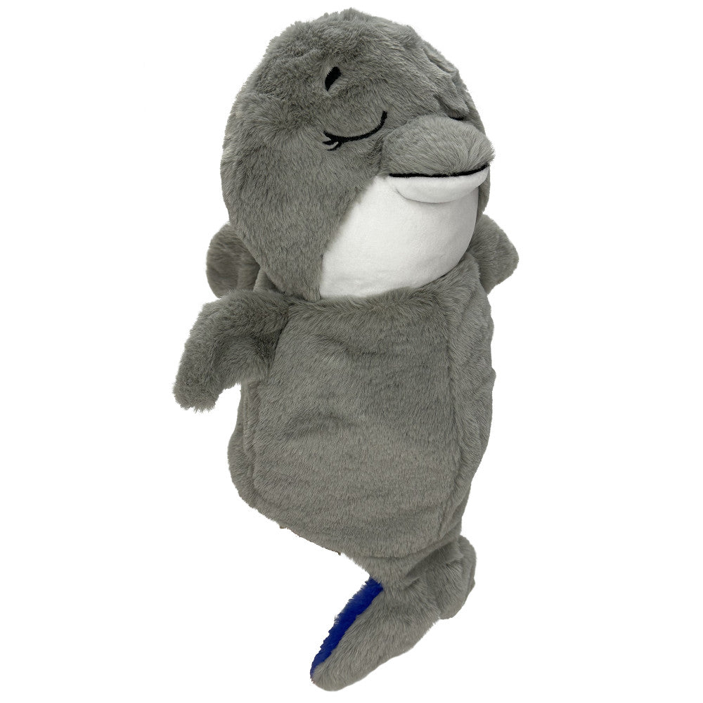 Alternative view of FlipaZoo Upside Down Inside Out 2-in-1 Plush - Shark to Dolphin Transformation