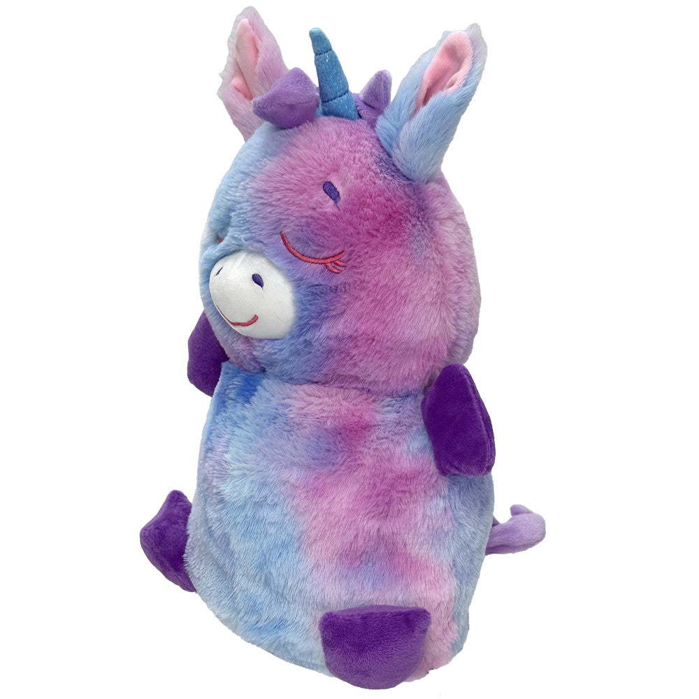 FlipaZoo 2-in-1 Plush - Pink Cat to Rainbow Unicorn - Transforming Stuffed Animal - Image 3