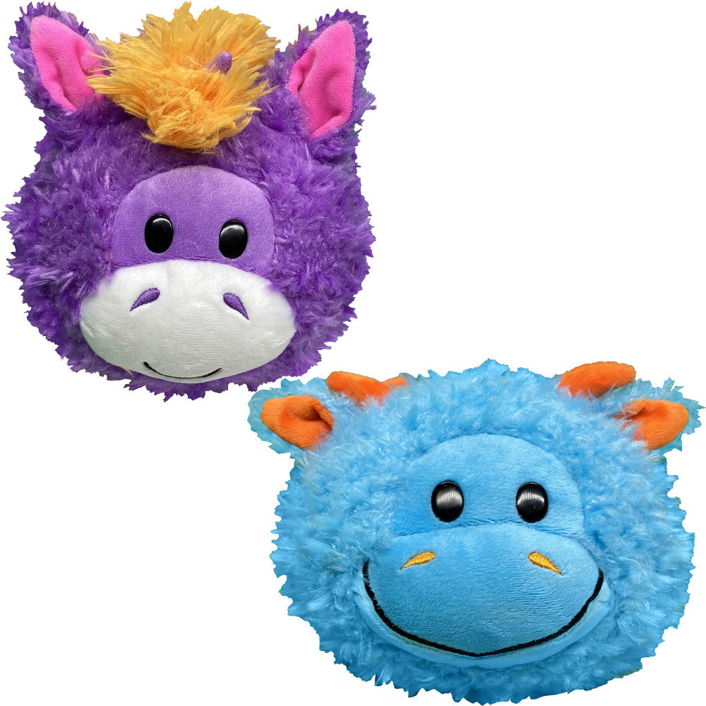 Alternative view of FlipaZoo Magic Tails 2-in-1 Plush - Blue Dragon to Purple Unicorn