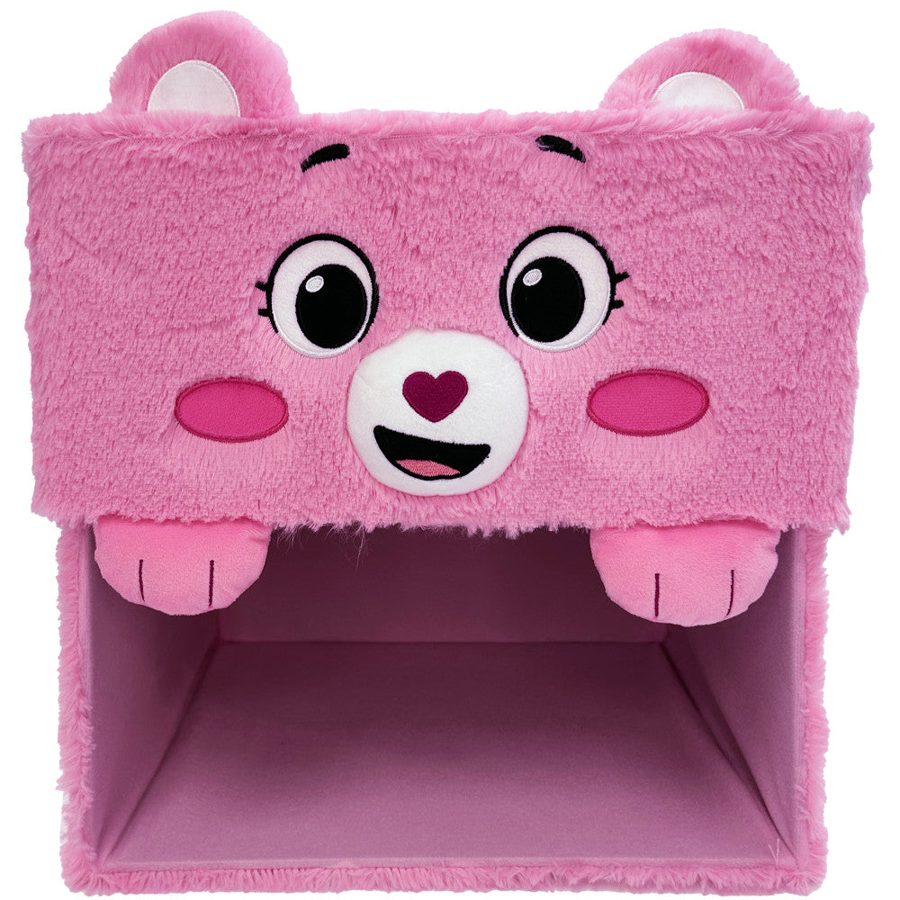 Care Bears Cheer Bear 12" Storable Transforming Bin - Pink - Image 4
