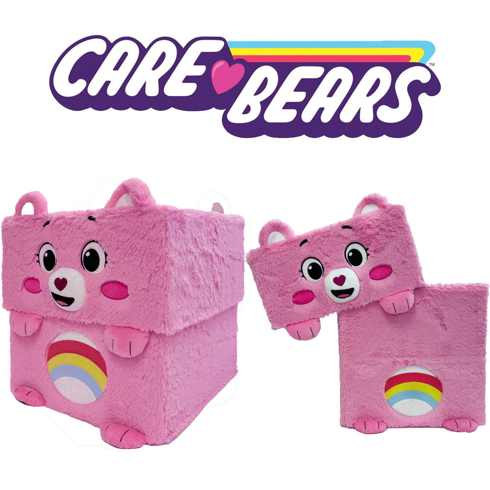 Care Bears Cheer Bear 12" Storable Transforming Bin - Pink - Image 7