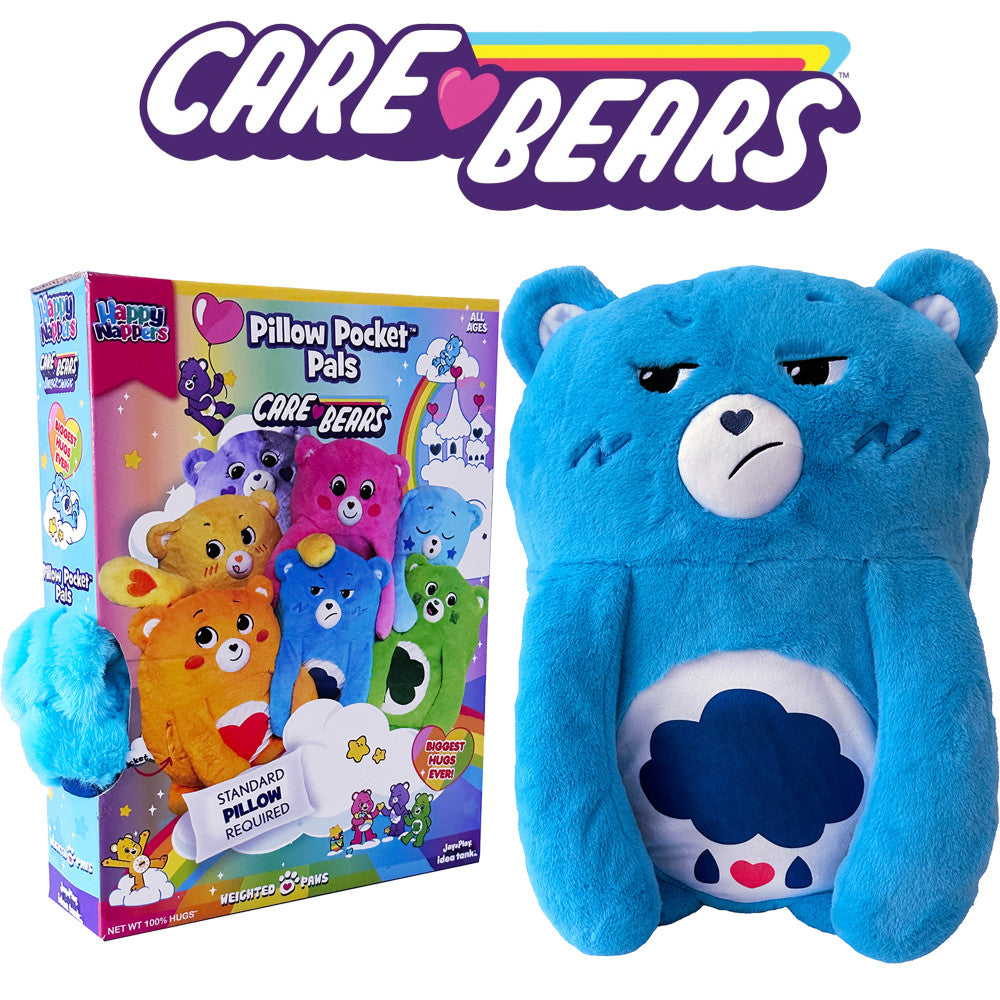 Care Bears Grumpy Bear Happy Nappers Pillow Pocket Pal - Image 7