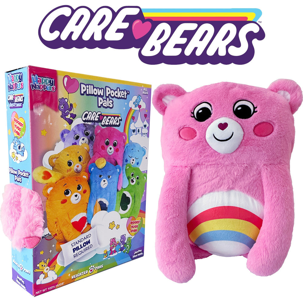 Care Bears Cheer Bear Happy Nappers Pillow Pals - Soft Plush - Image 6