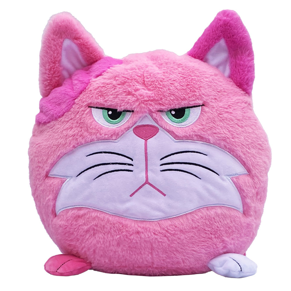 Hangry Petz Lucy Pink Cat 12 inch Interactive Plush