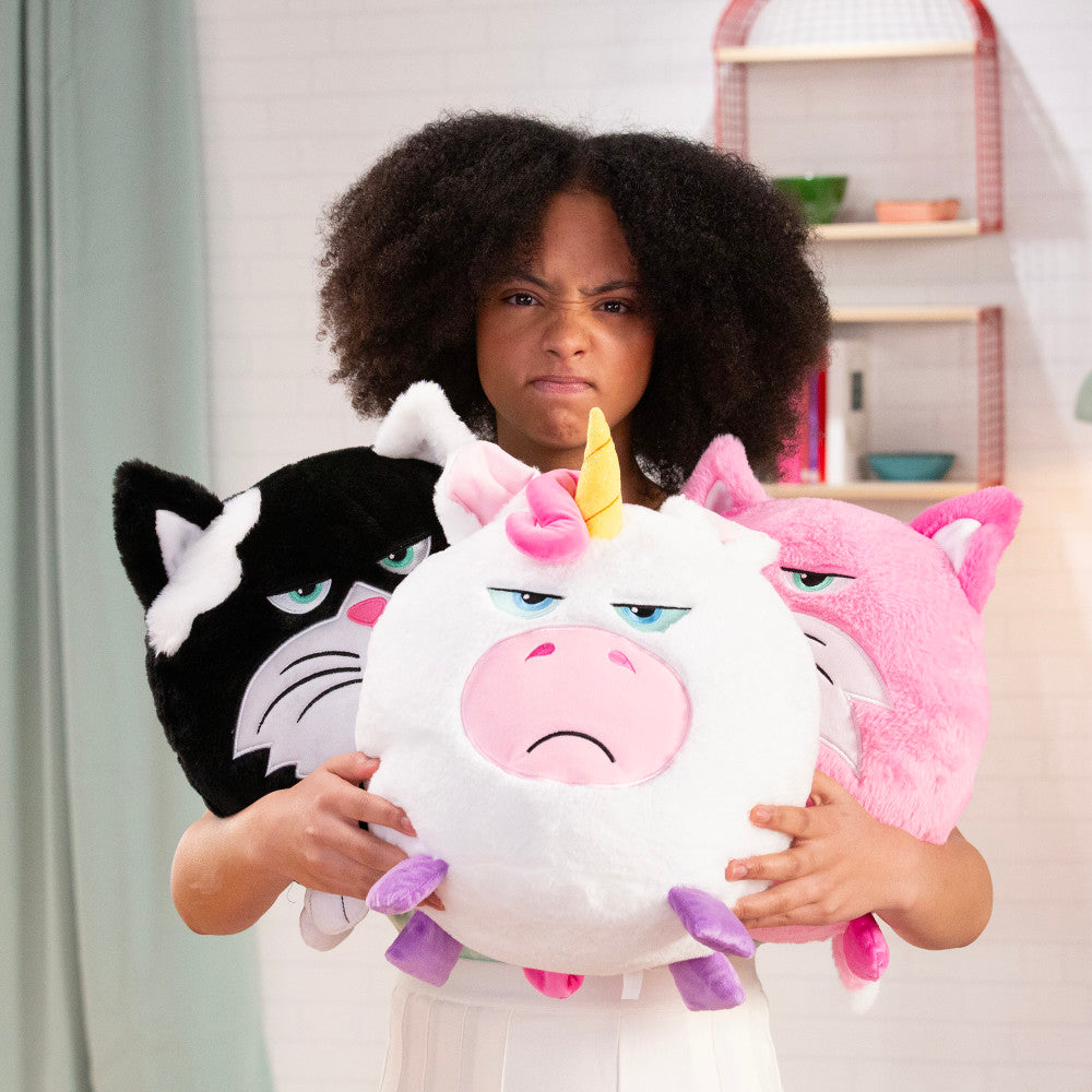 Hangry Petz Lucy Pink Cat 12 inch Interactive Plush - Image 8