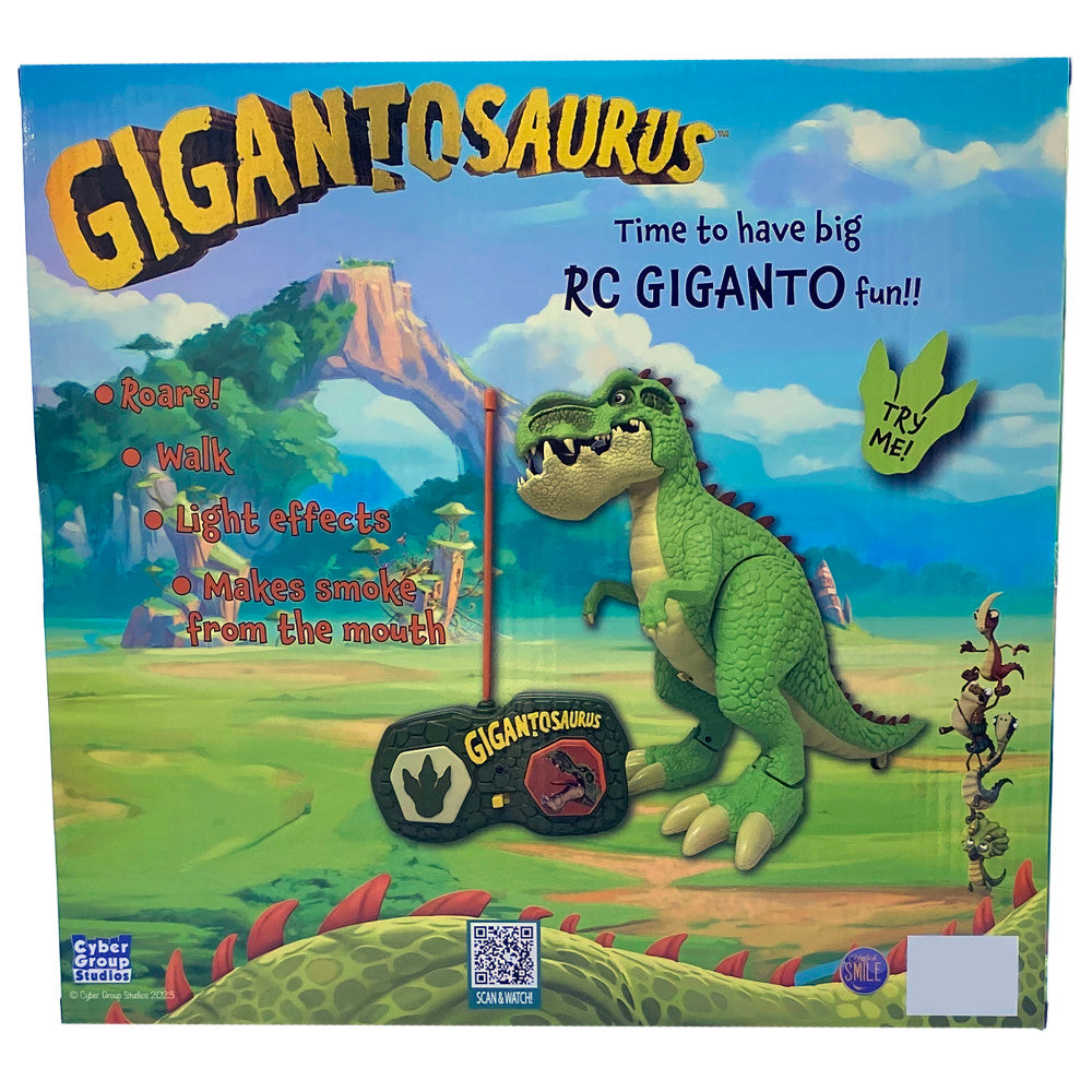 Gigantosaurus: RC Giganto - Green Dinosaur Action Figure - Image 3