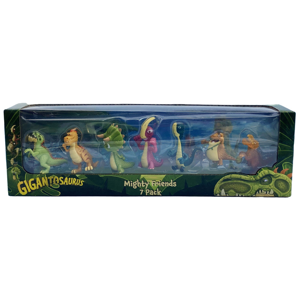 Gigantosaurus: Mighty Friends - 7 Pack Mini Dinosaur Figures