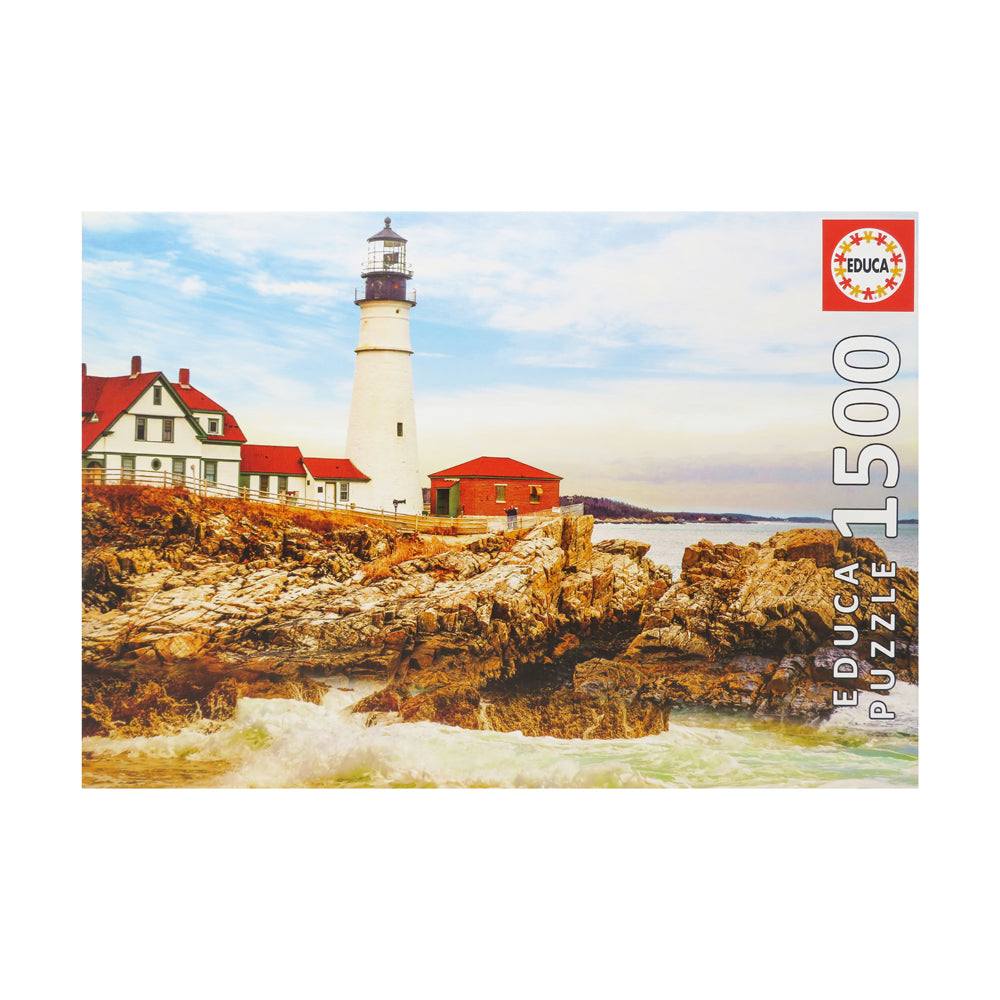 Educa Rocky Lighthouse Jigsaw Puzzle - 1500 pc - Image 2