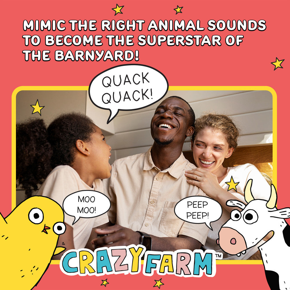 FoxMind Crazy Farm: Card Party Game for Family & Kids 6+ - Image 2