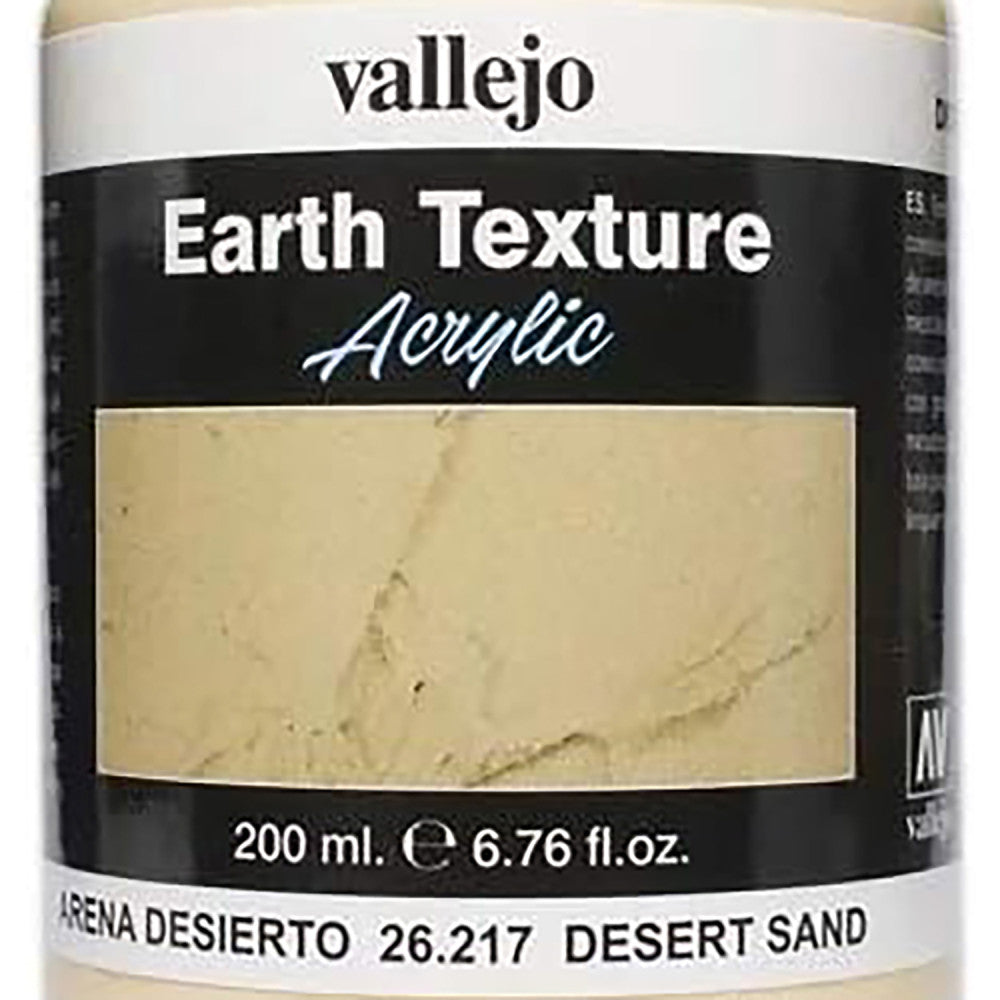 Alternative view of Vallejo Texture Acrylic Paint - Desert Sand Earth 26217 - 6.79 oz