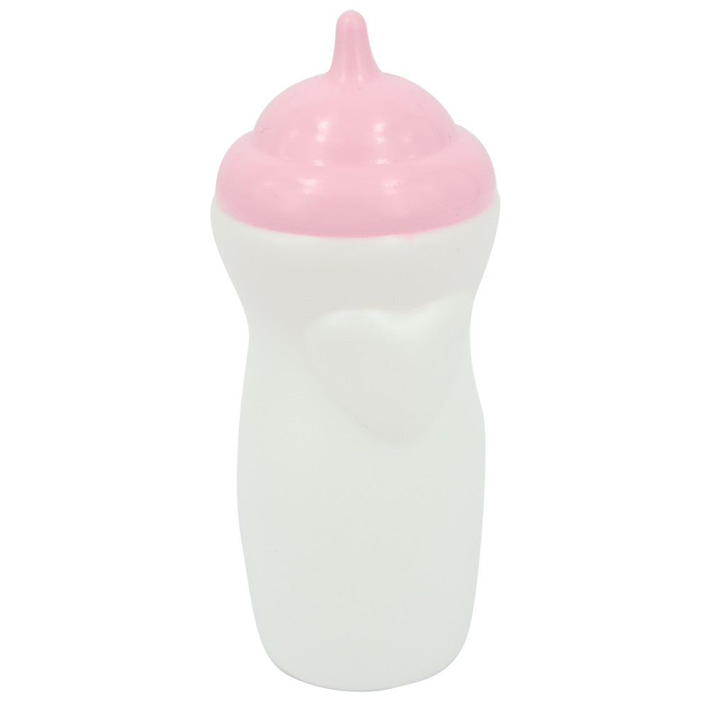 Little Darlings 14-inch Kiss N Tickles Baby Doll - Pink Swan Onesie - Image 9