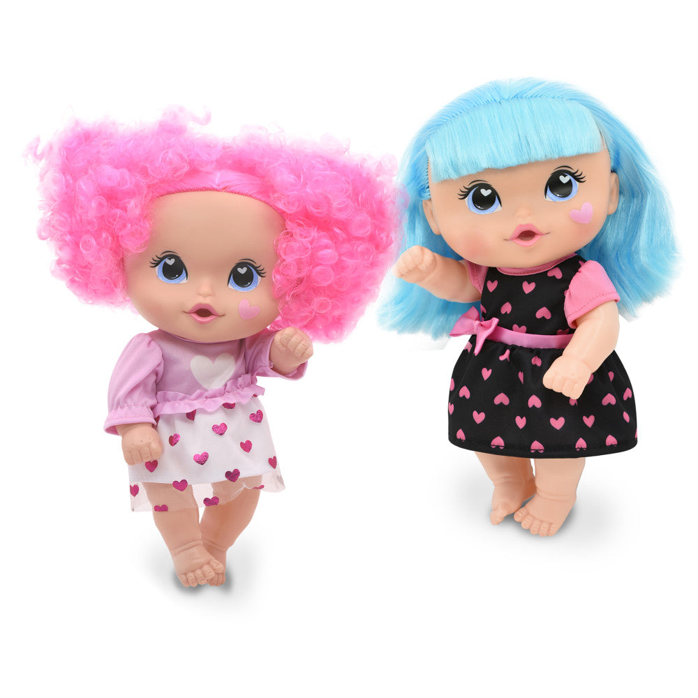 Cuddle Kids 11-Inch Yummy Hearts Fashion Dolls - 2 Pack