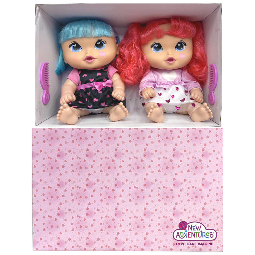 Cuddle Kids 11-Inch Yummy Hearts Fashion Dolls - 2 Pack - Image 5