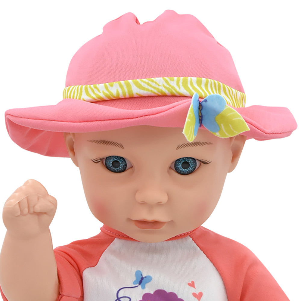 Little Darlings: Hop On Baby & Plush Dino - 15" Baby Doll with Dinosaur Friend - Image 6