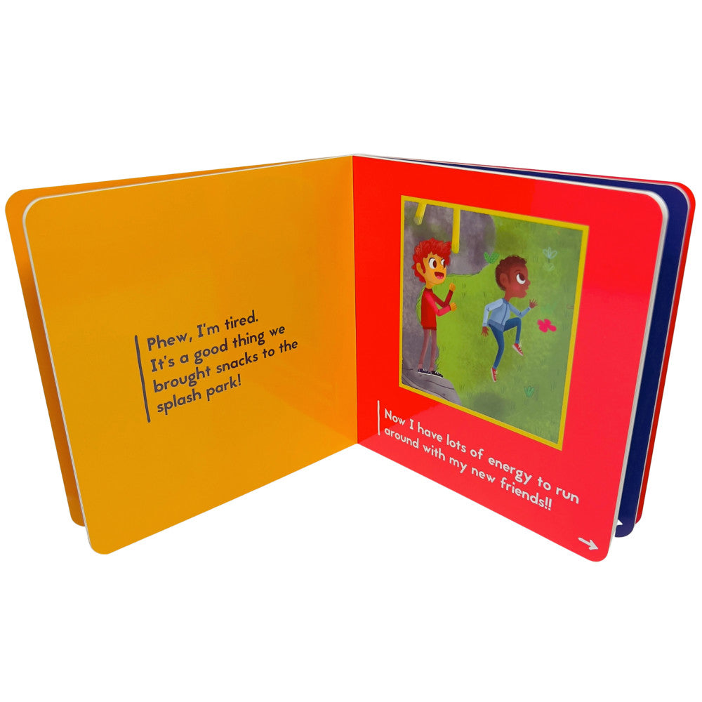 Alternative view of Upbounders: A Day at the Splash Park Board Book