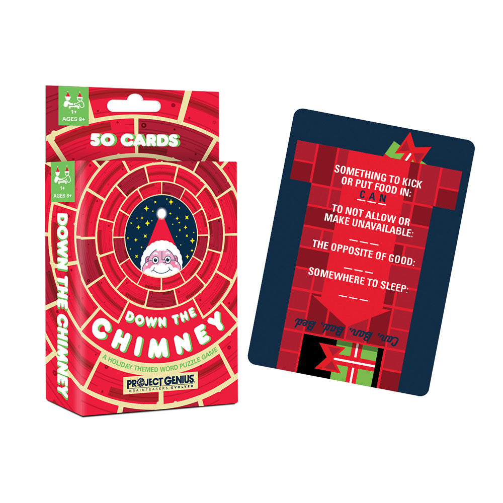 Alternative view of Holly Jolly Down The Chimney Holiday Word Puzzle Game