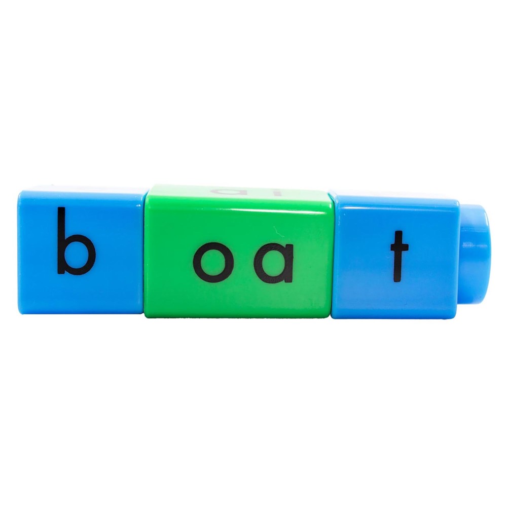 Junior Learning Rainbow Phonics - 58 Color-Coded Phonics Blox Set - Image 2