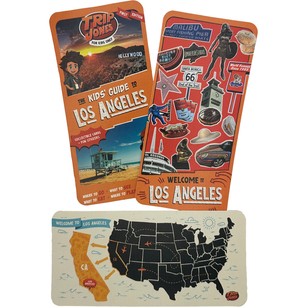 Trip Jones: Los Angeles Adventure - Kids' Collectible Cards, Age 6+ - Image 3