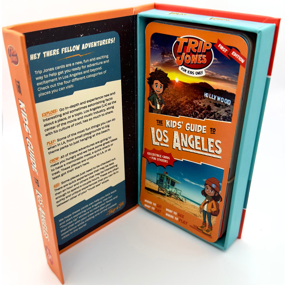 Trip Jones: Los Angeles Adventure - Kids' Collectible Cards, Age 6+ - Image 4