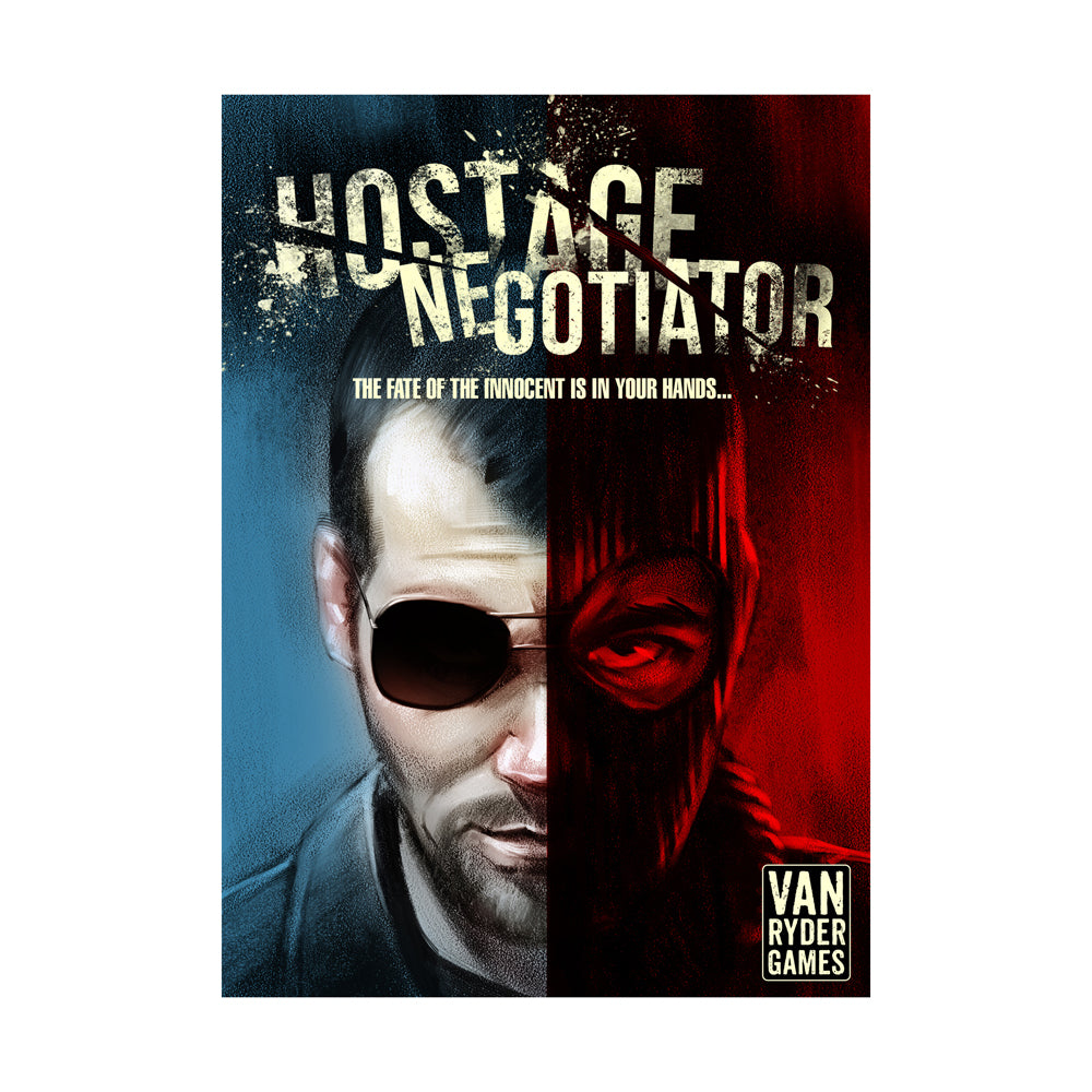 Alternative view of Hostage Negotiator Solo Strategy Card Game